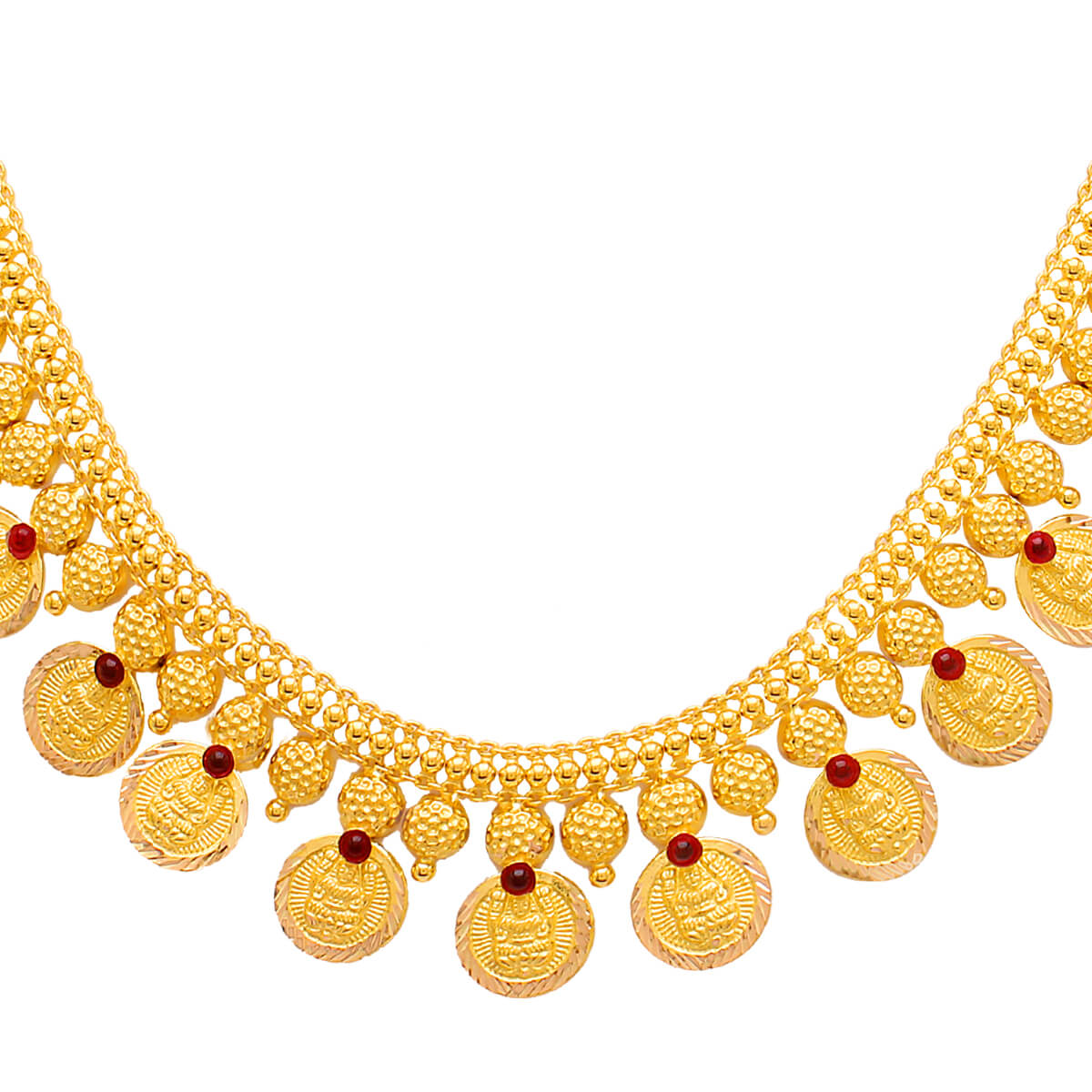 Classic Lustre Gold Short Necklace