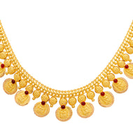 Classic Lustre Gold Short Necklace