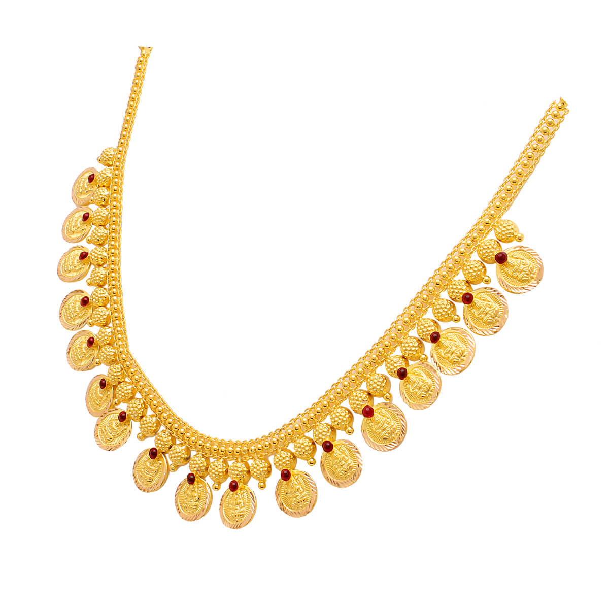Classic Lustre Gold Short Necklace