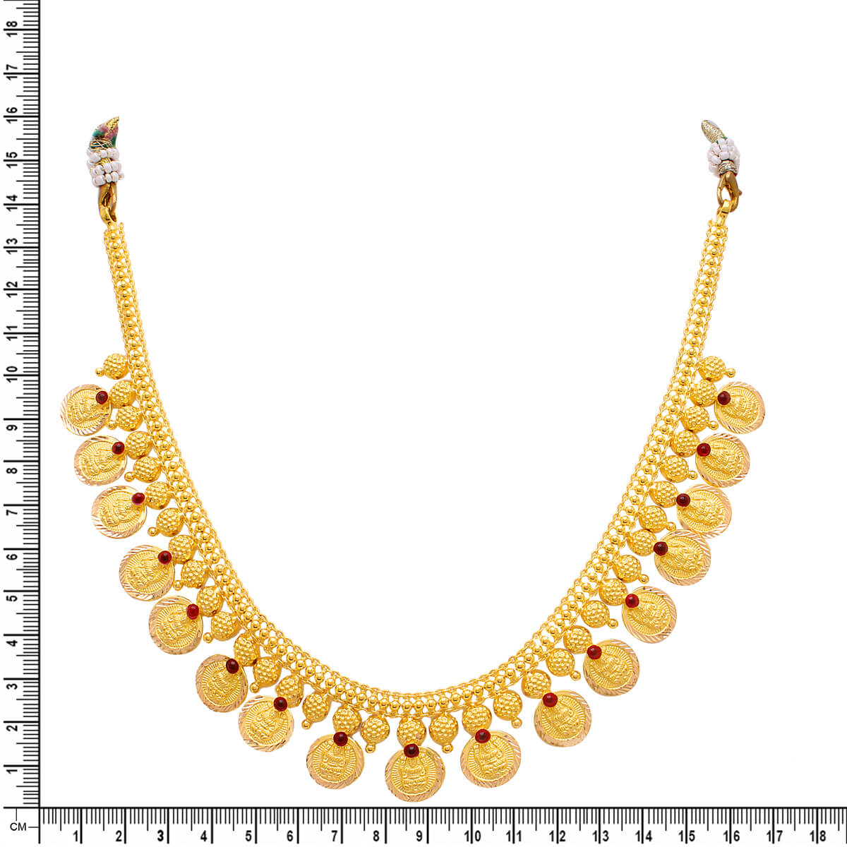 Classic Lustre Gold Short Necklace