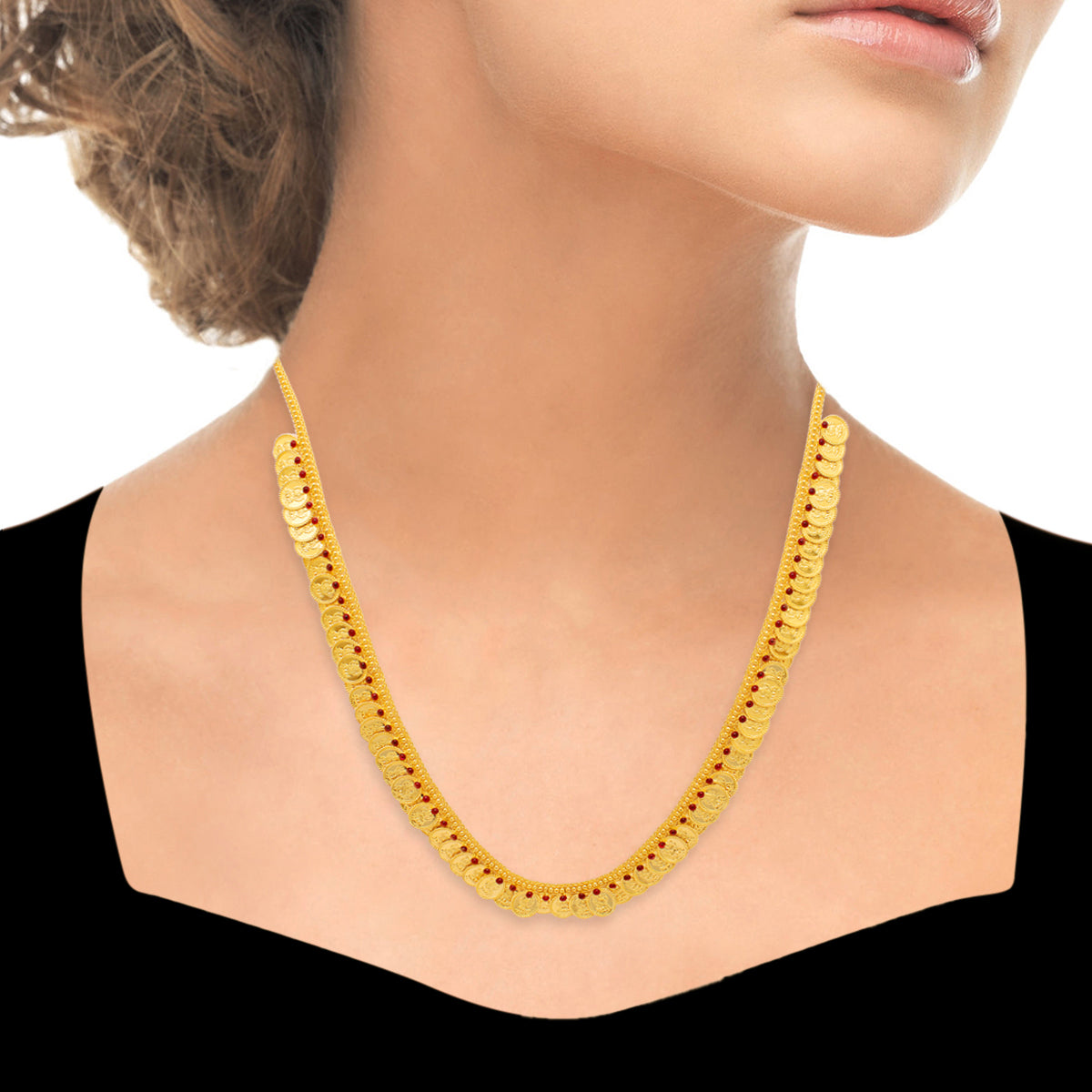 Noble Grace Gold Short Necklace
