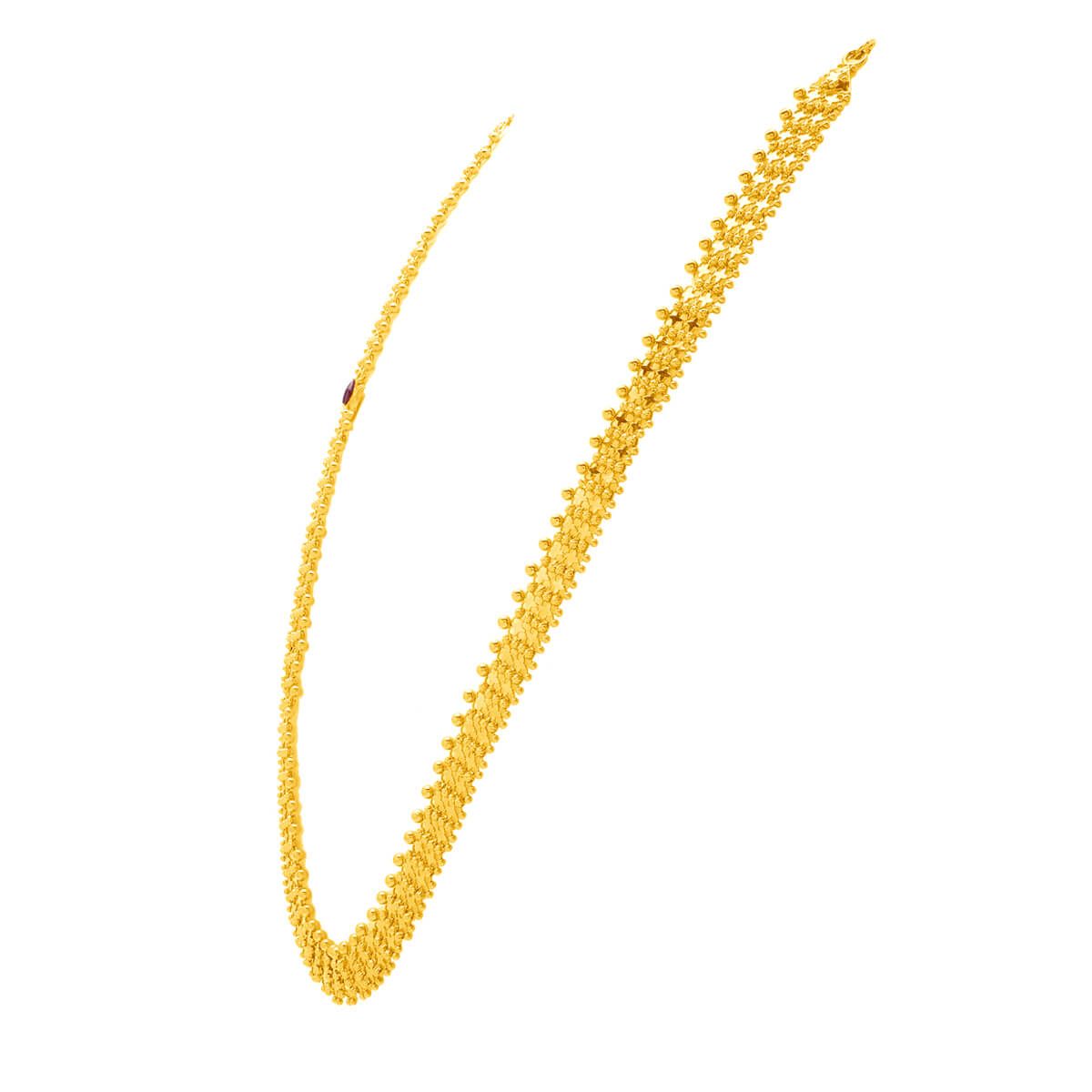 Bold Grace Long Gold Necklace