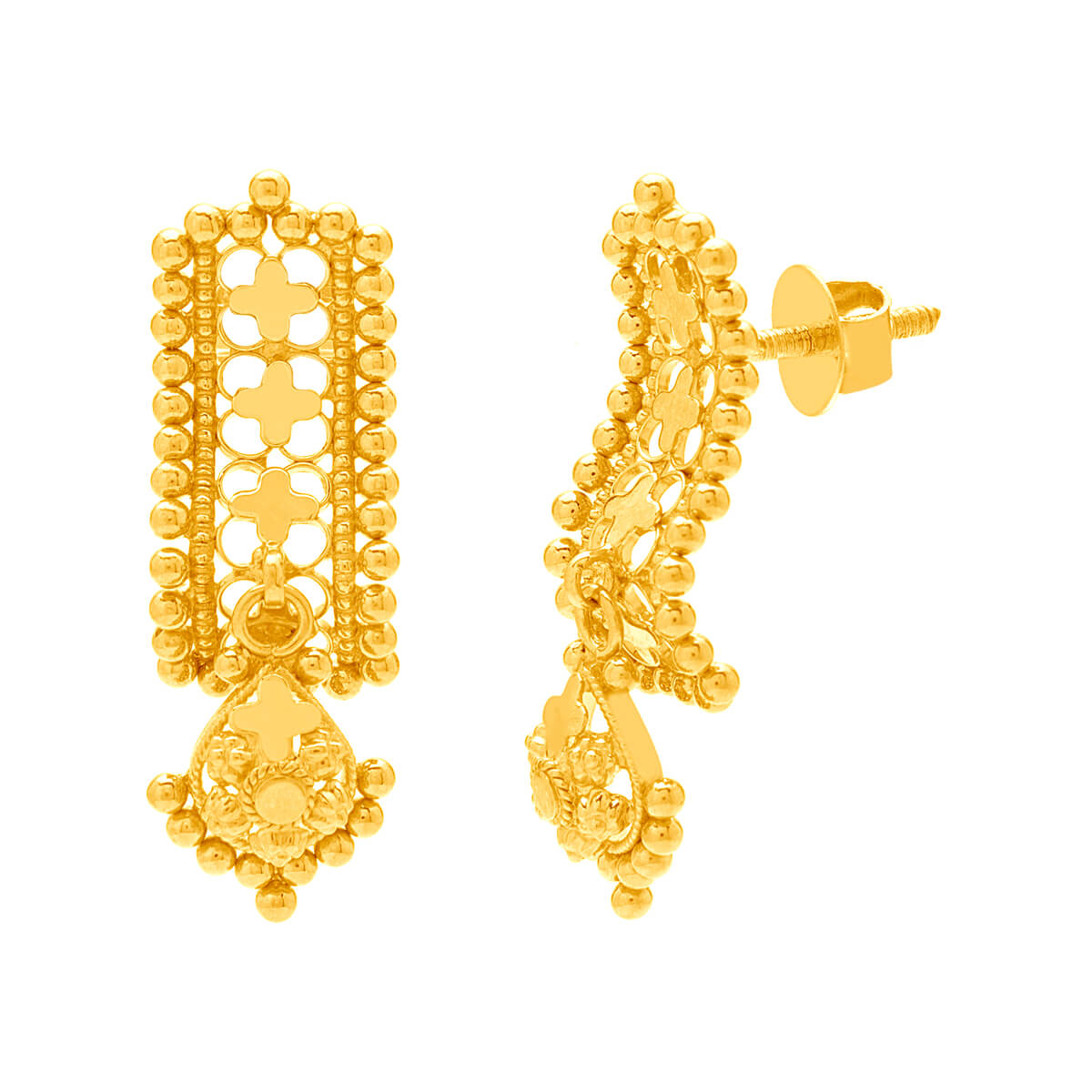 Bold Grace Long Gold Necklace