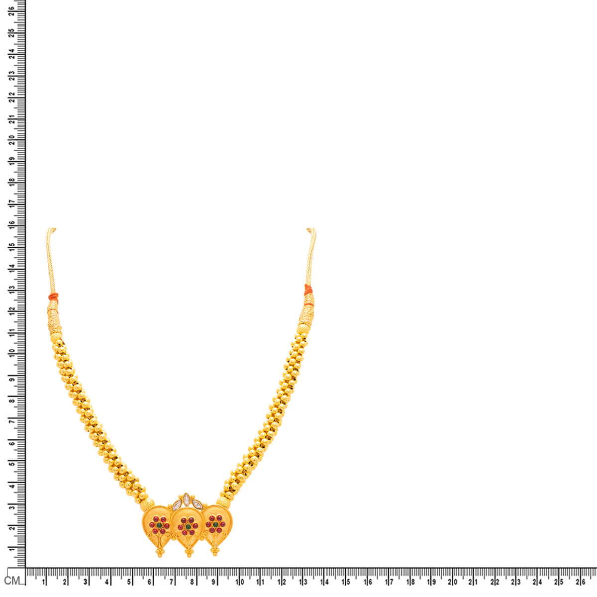Opulent Blossom Gold Short Necklace