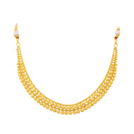 Simply Elegant Gold Short Necklace