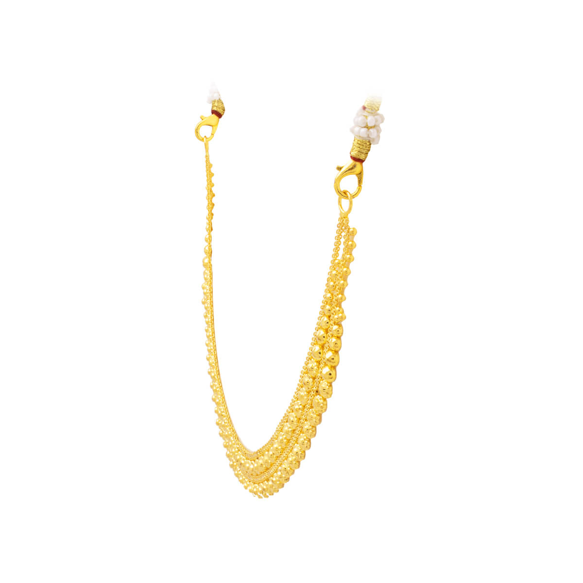 Simply Elegant Gold Short Necklace