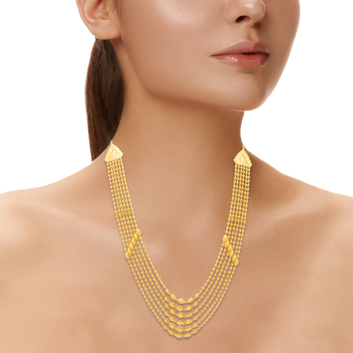 Golden Allure Gold Layer Necklace