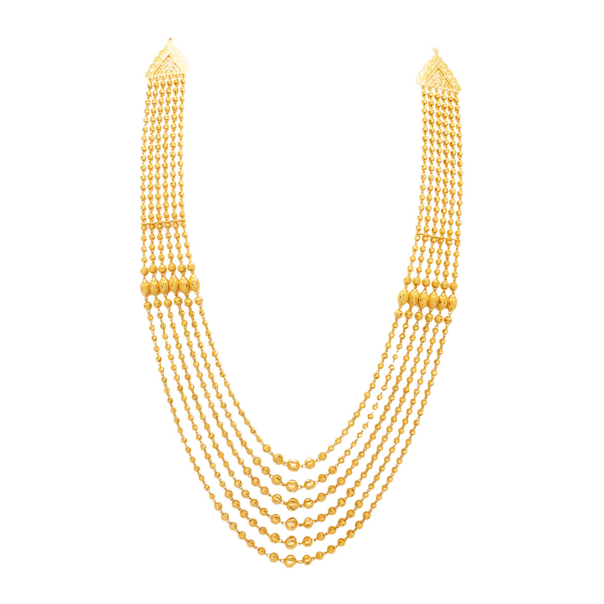 Regal Poise Gold Layer Necklace