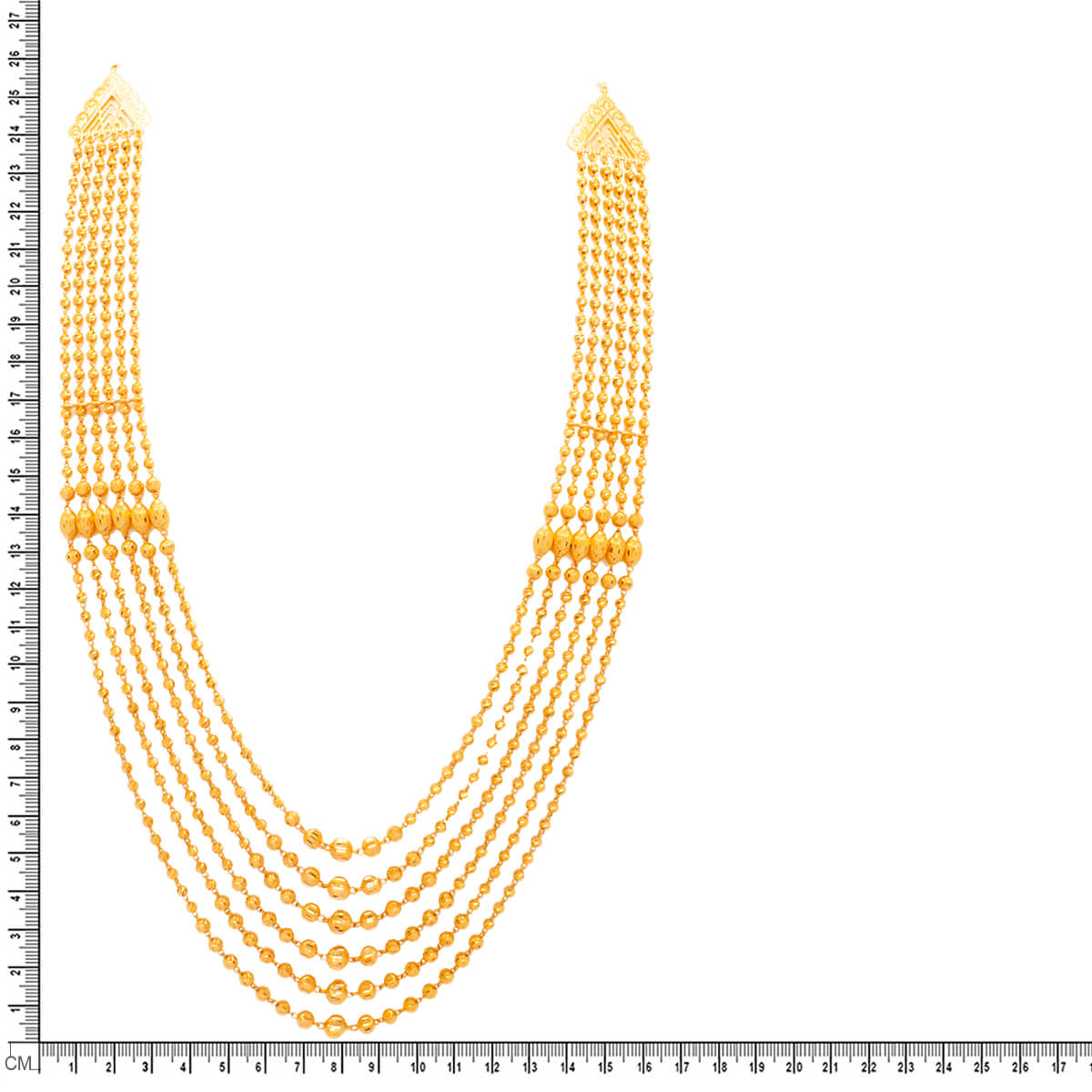 Regal Poise Gold Layer Necklace