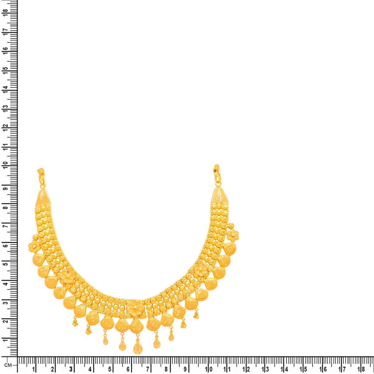 Imperial Gleam Gold Short Necklace