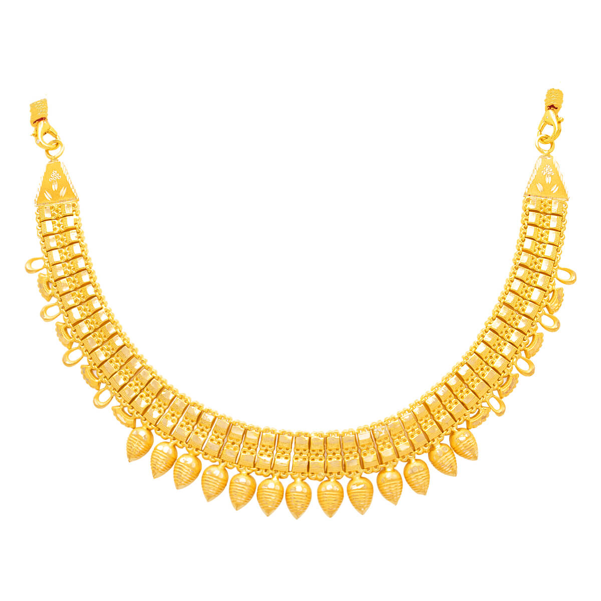 Urban Gleam Gold Short Necklace