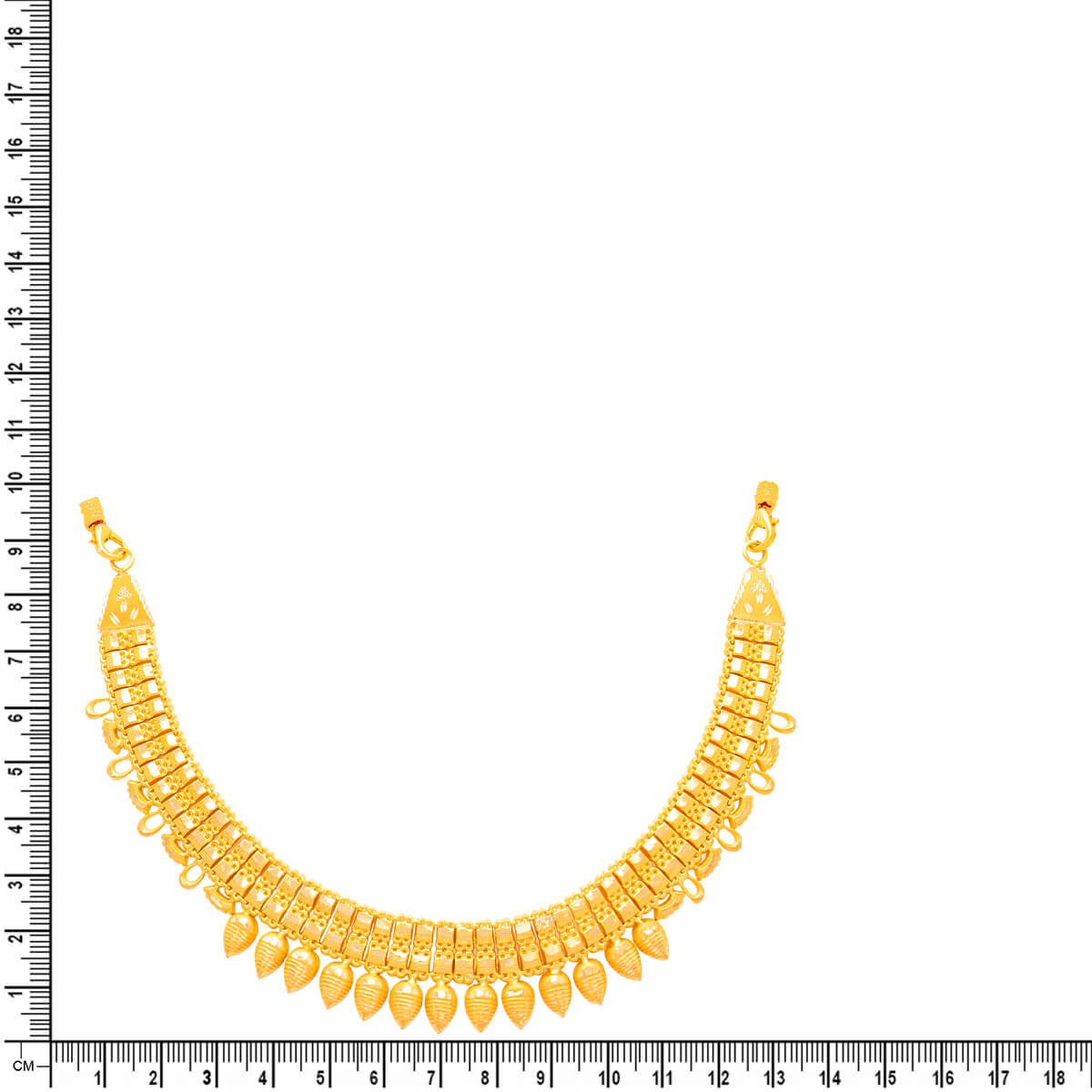 Urban Gleam Gold Short Necklace