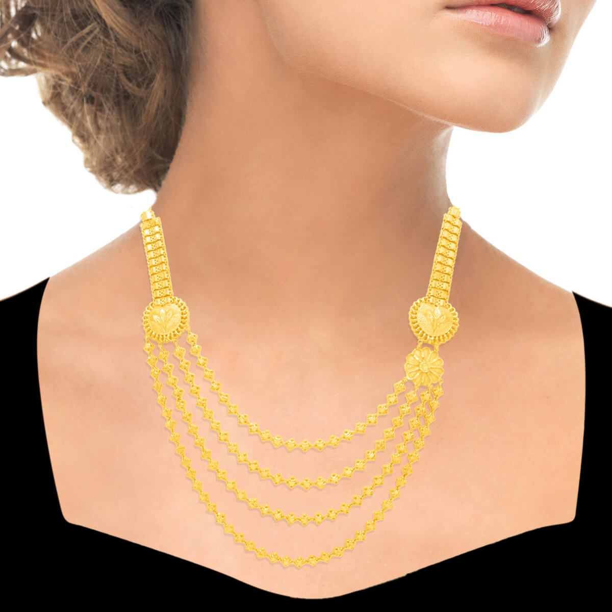 Golden Mirage Gold Layer Necklace