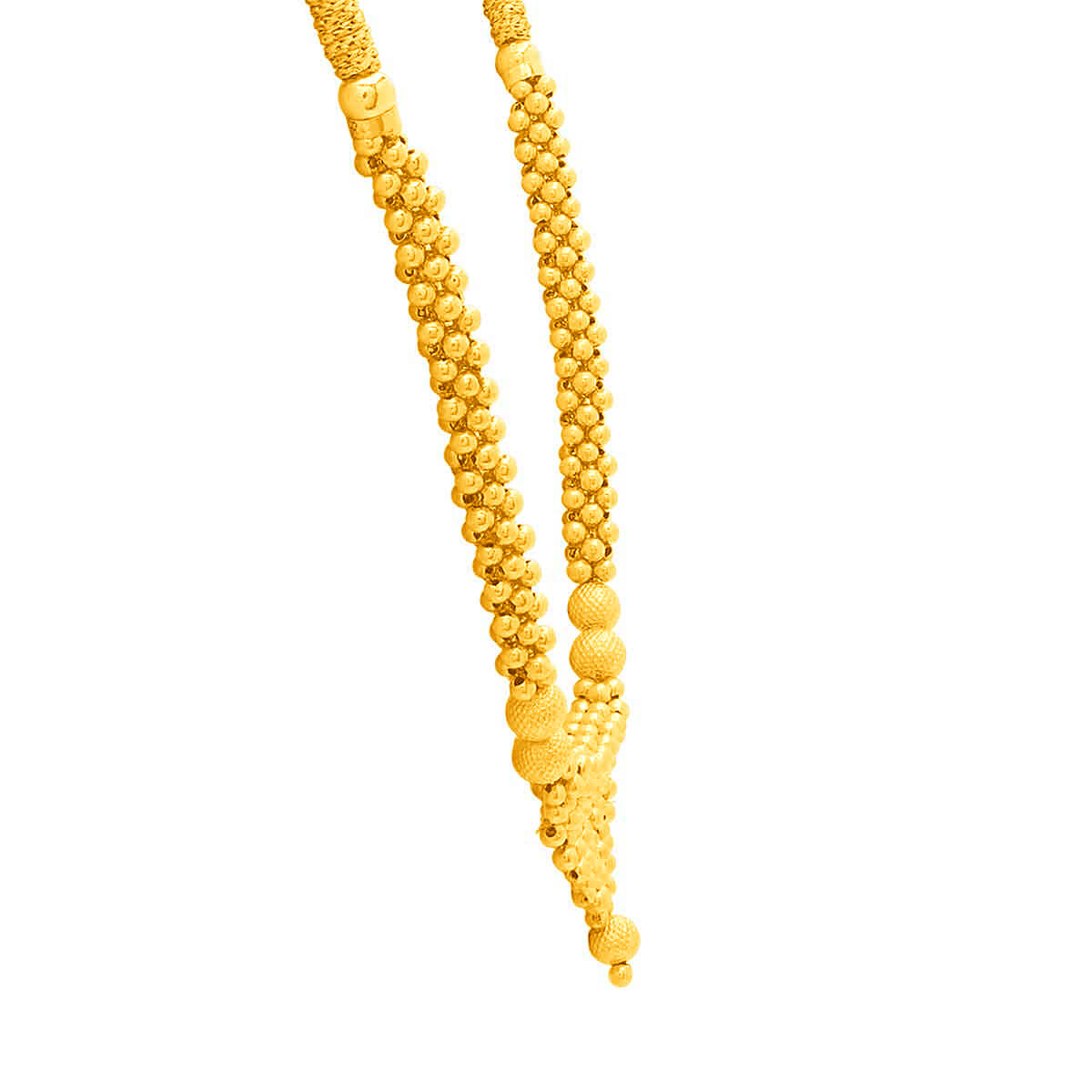 Gold Thushi With Refined Elegance