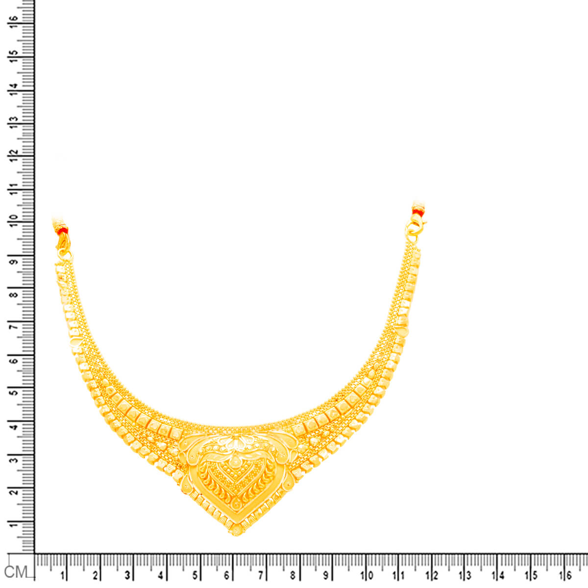 Queenly Charm Gold Short Necklace