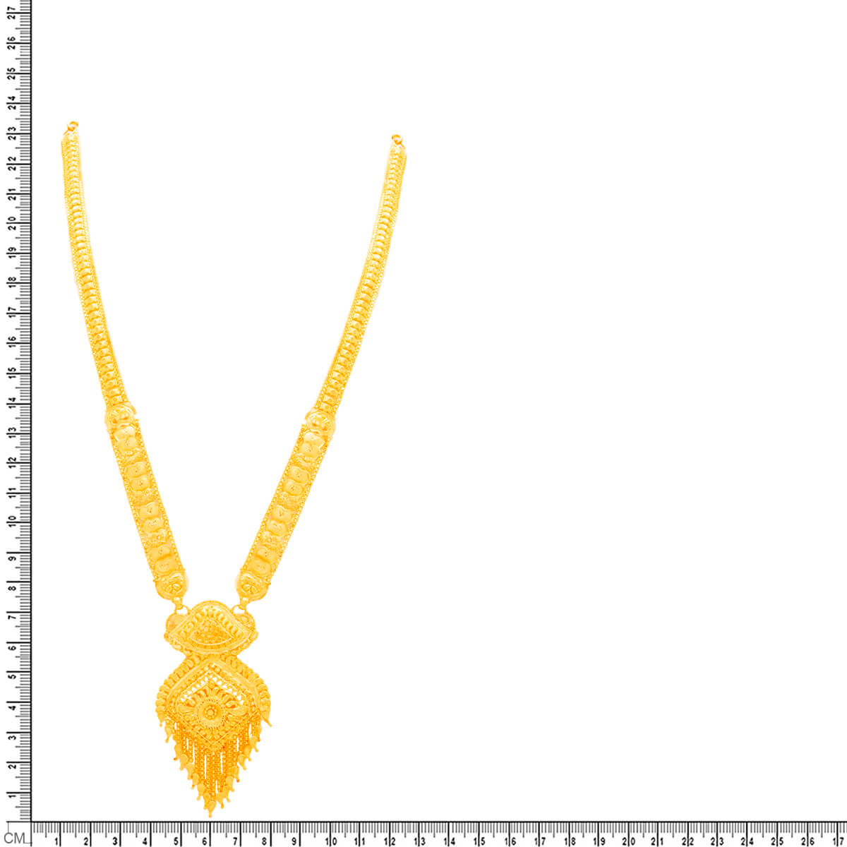 Magnificient Long Gold Necklace