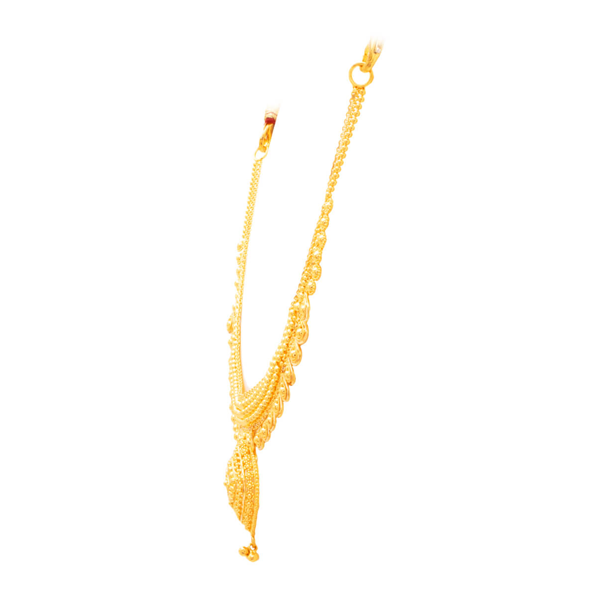 Luminous Grace Gold Short Necklace