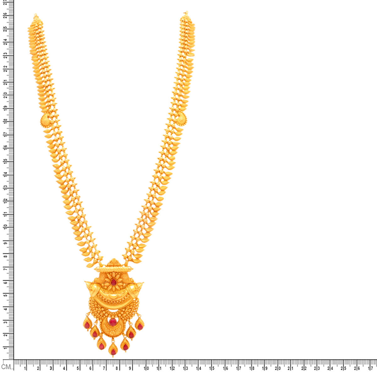 Opulence Long Gold Necklace