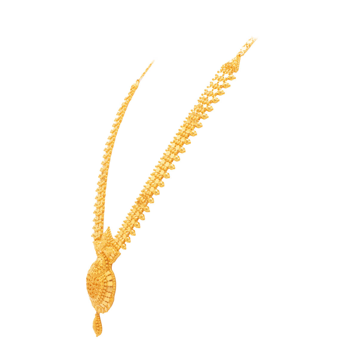 Grandoise Grace Long Gold Necklace