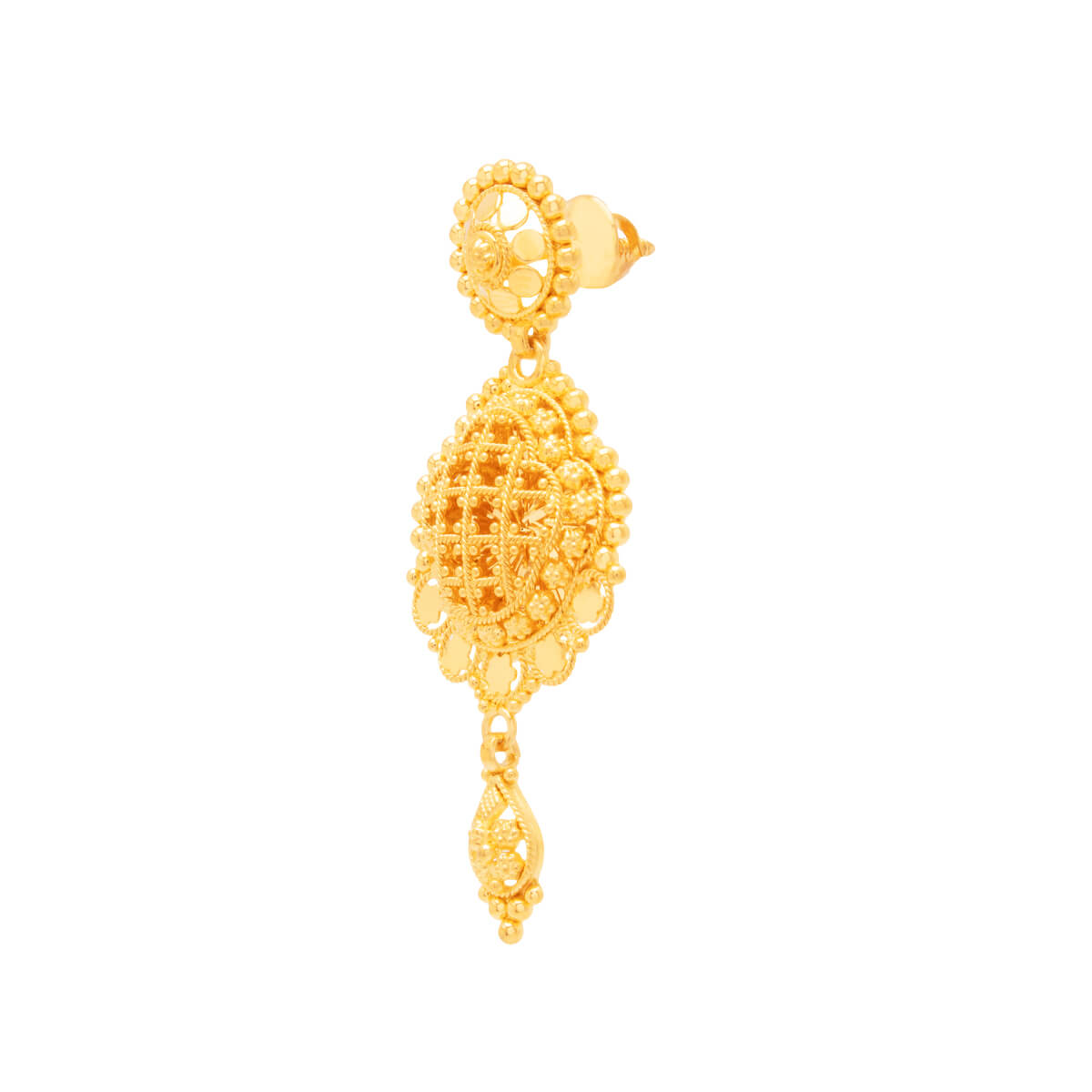 Grandoise Grace Long Gold Necklace