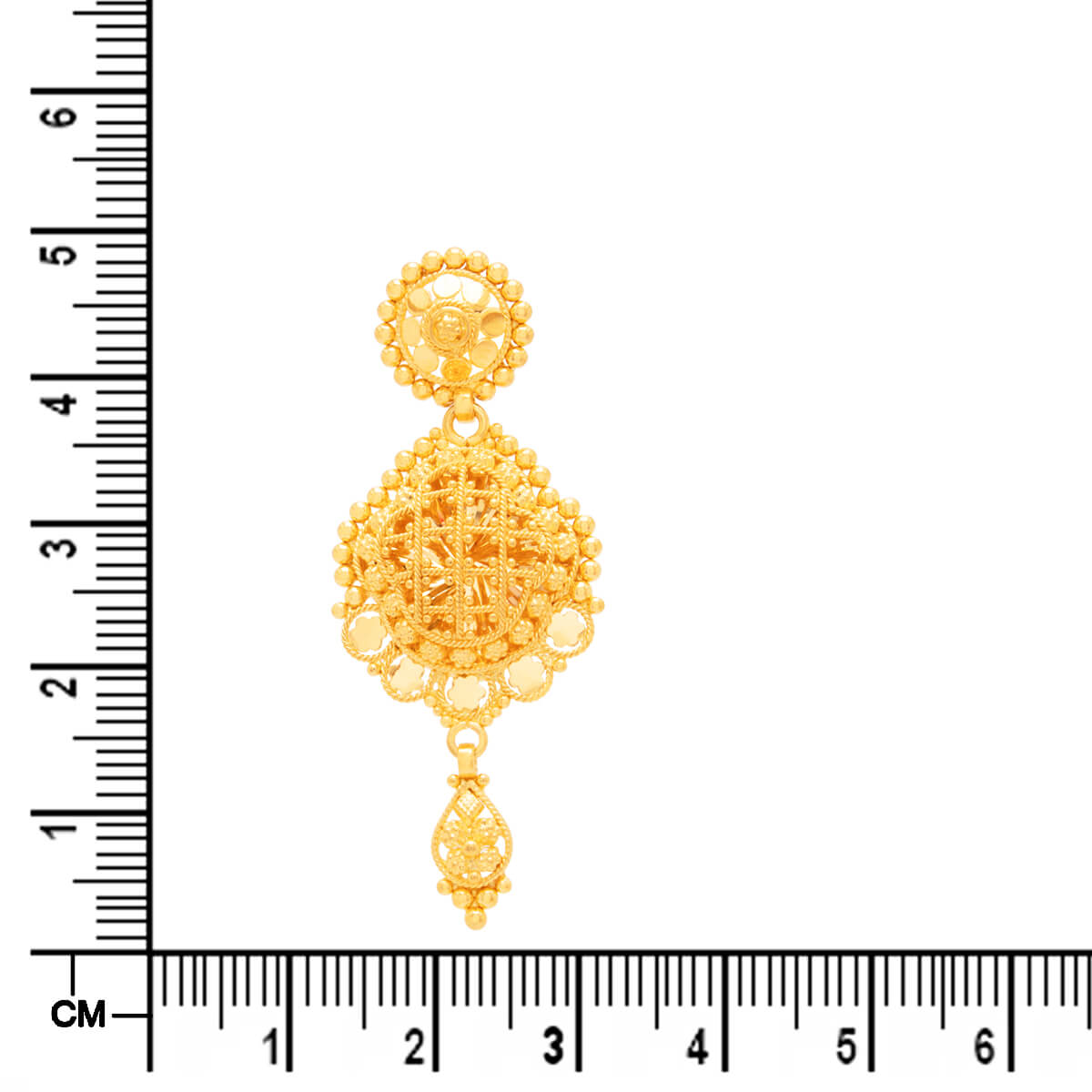 Grandoise Grace Long Gold Necklace