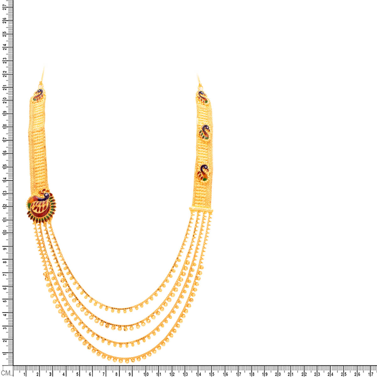 Ethereal Glow Gold Layer Necklace