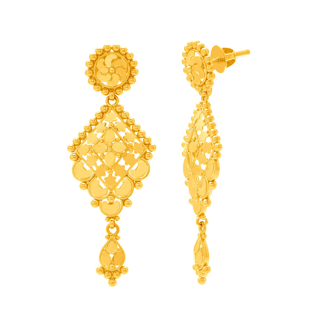 Regal Bridal Elegance Wedding Gold Necklace
