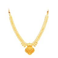 Classy Marvel Gold Short Necklace