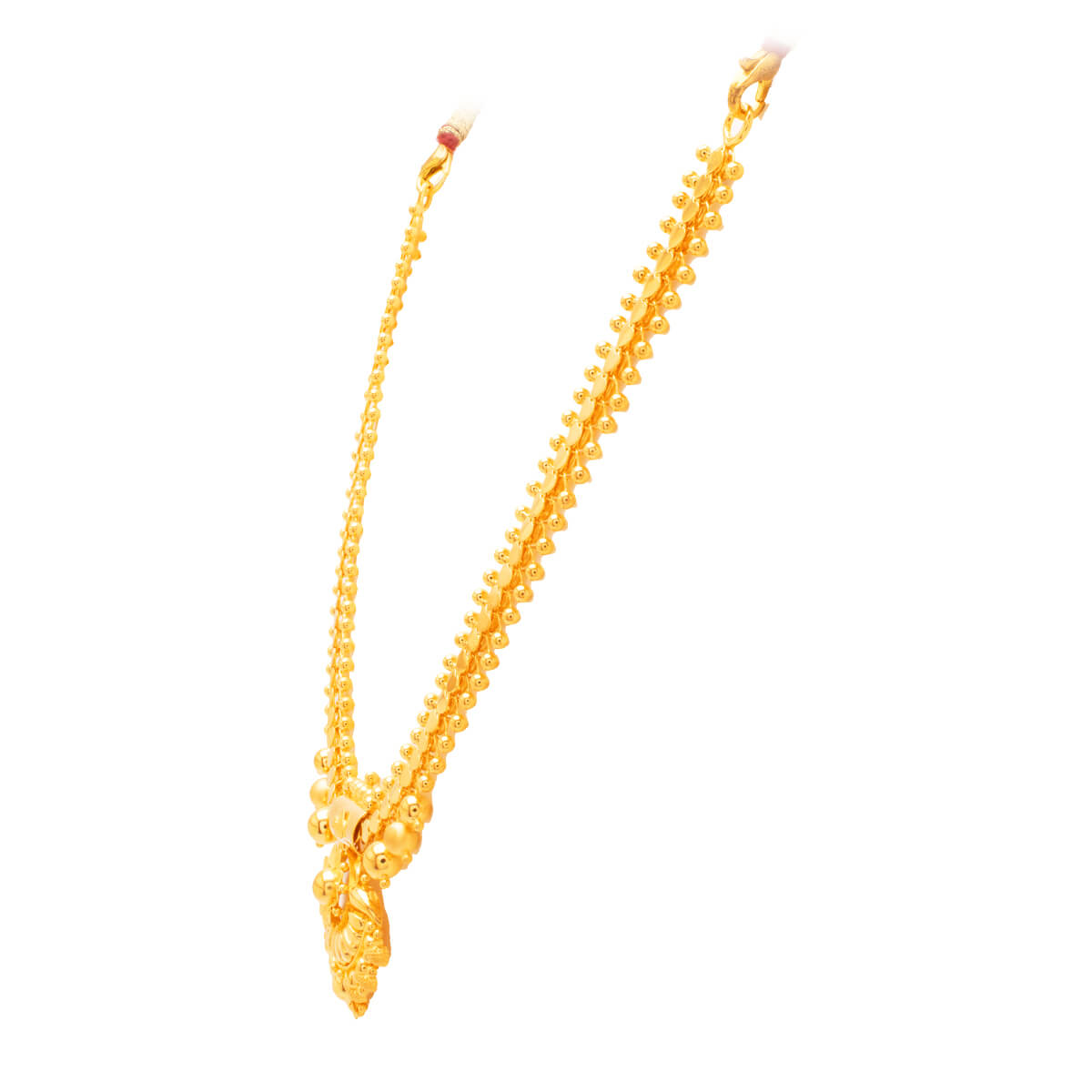 Classy Marvel Gold Short Necklace