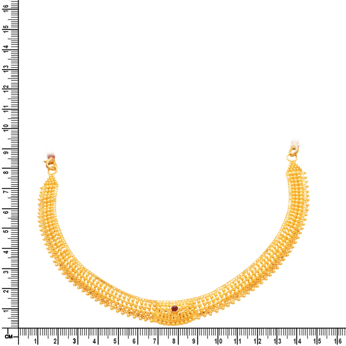 Gracile Classic Gold Short Necklace