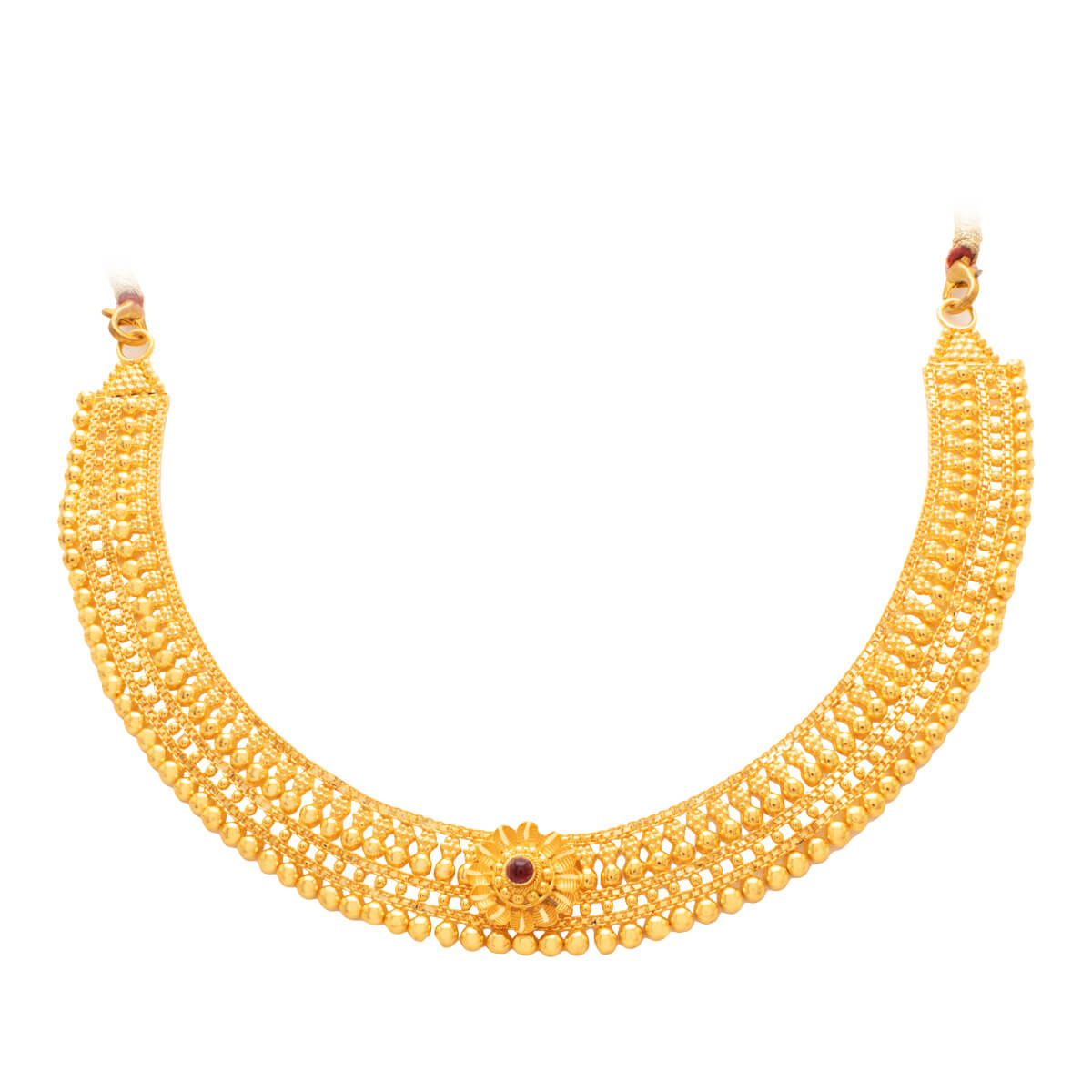 Simply Bold Gold Short Necklace