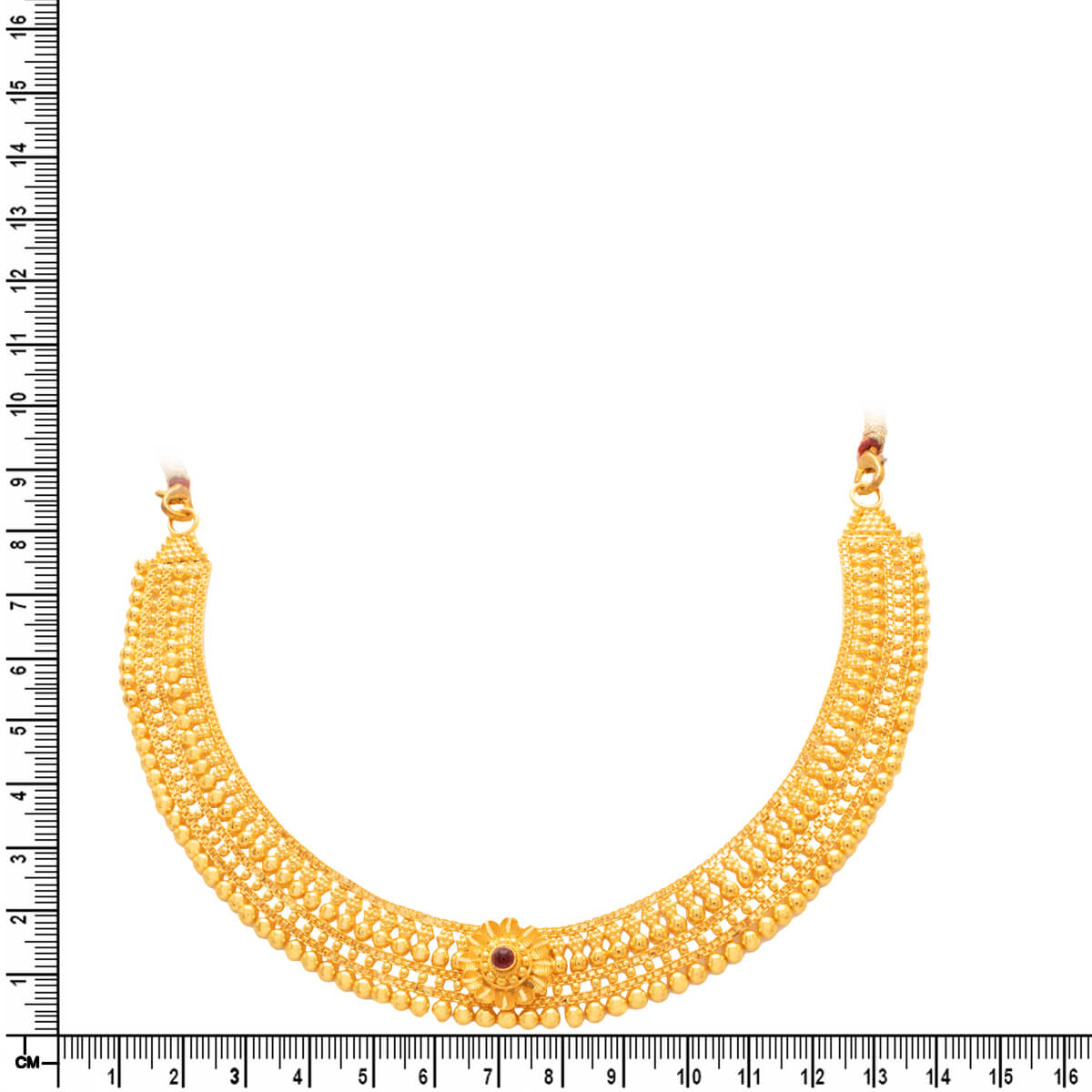 Simply Bold Gold Short Necklace