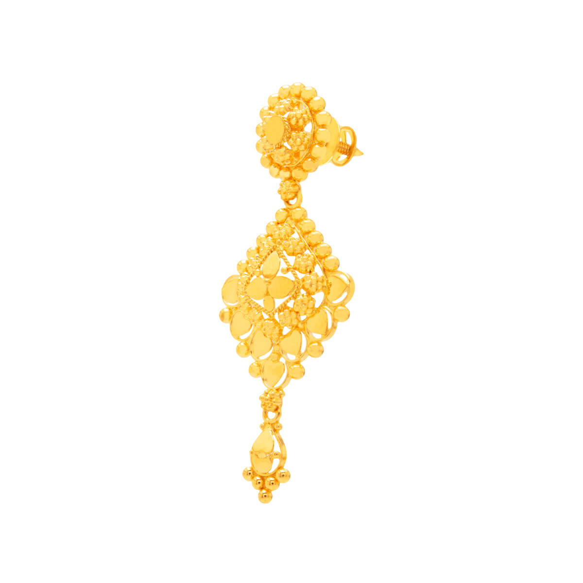 Glorious Glow Long Gold Necklace