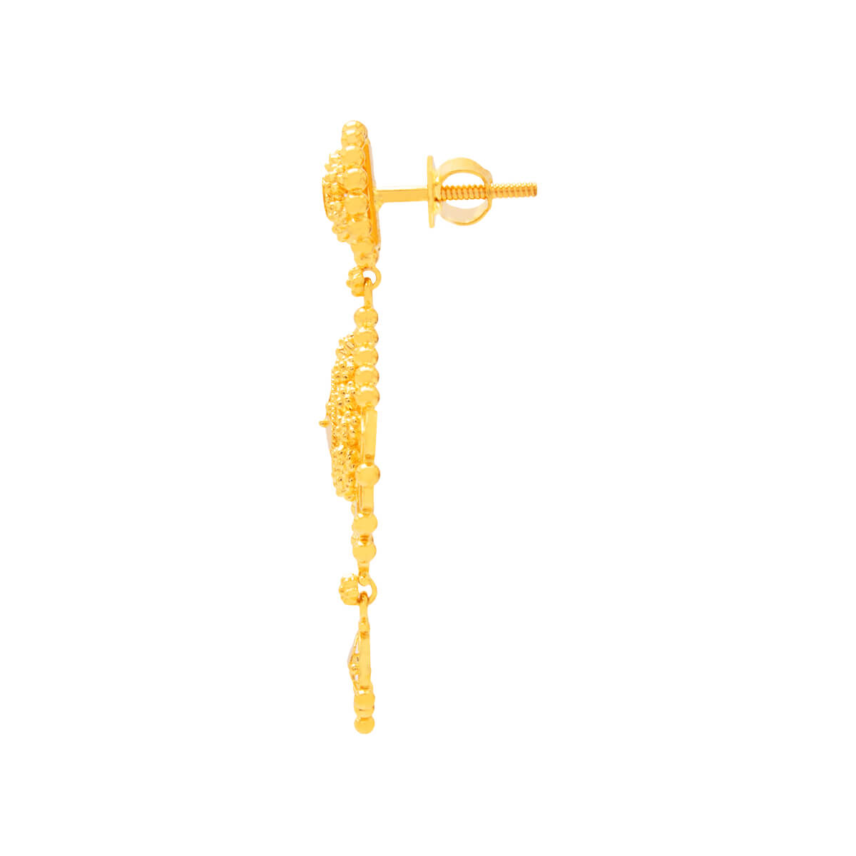 Glorious Glow Long Gold Necklace