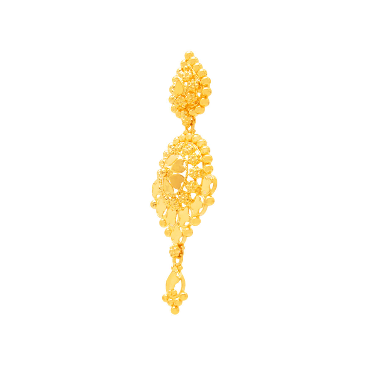 Majestic Aura Long Gold Necklace