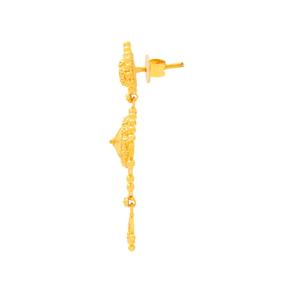 Majestic Aura Long Gold Necklace