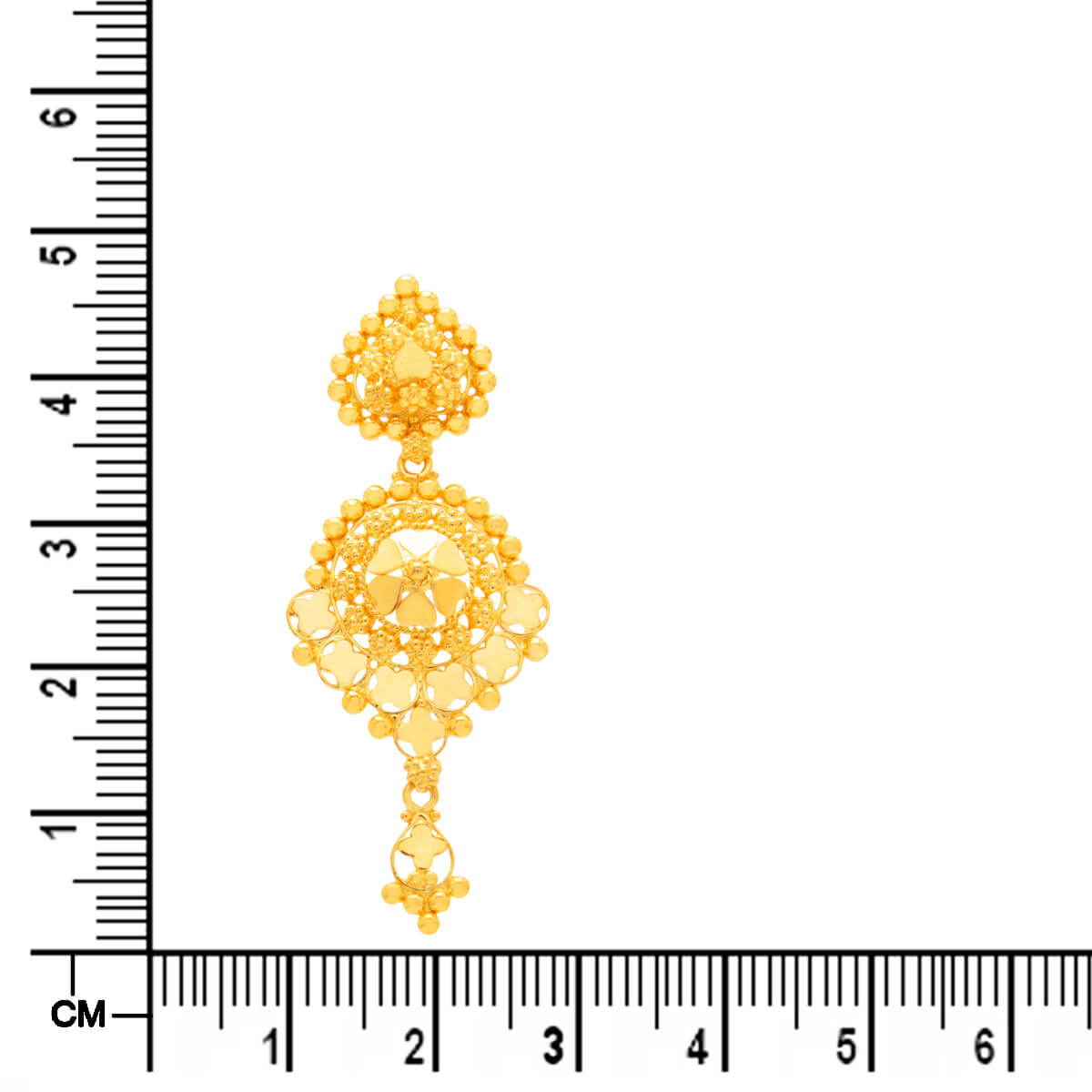 Majestic Aura Long Gold Necklace