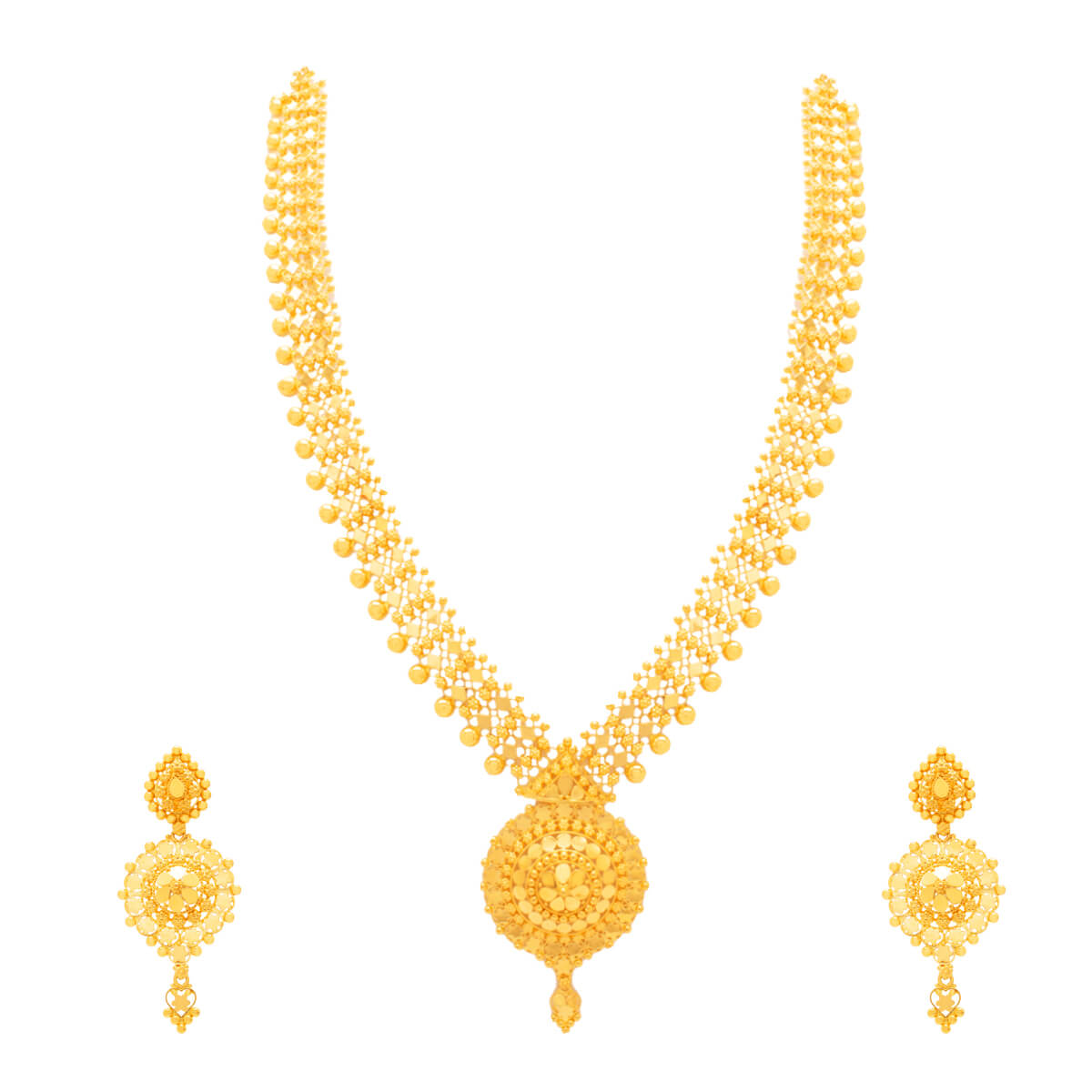 Classic Marvel Long Gold Necklace