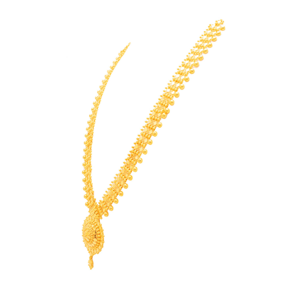 Classic Marvel Long Gold Necklace
