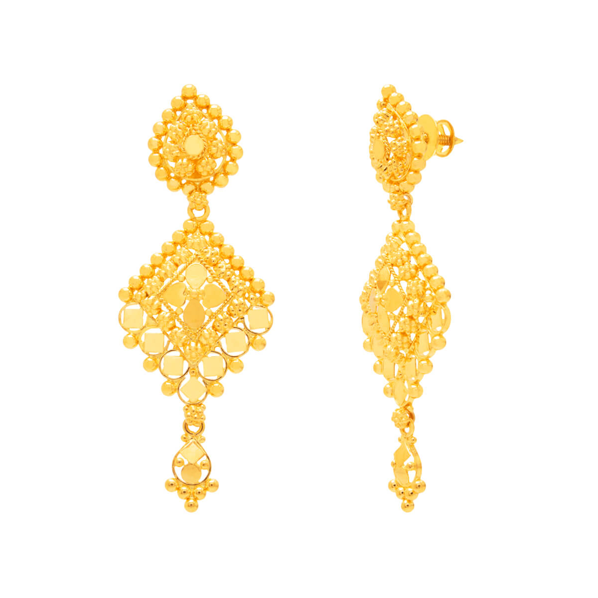 Captivating Classic Long Gold Necklace