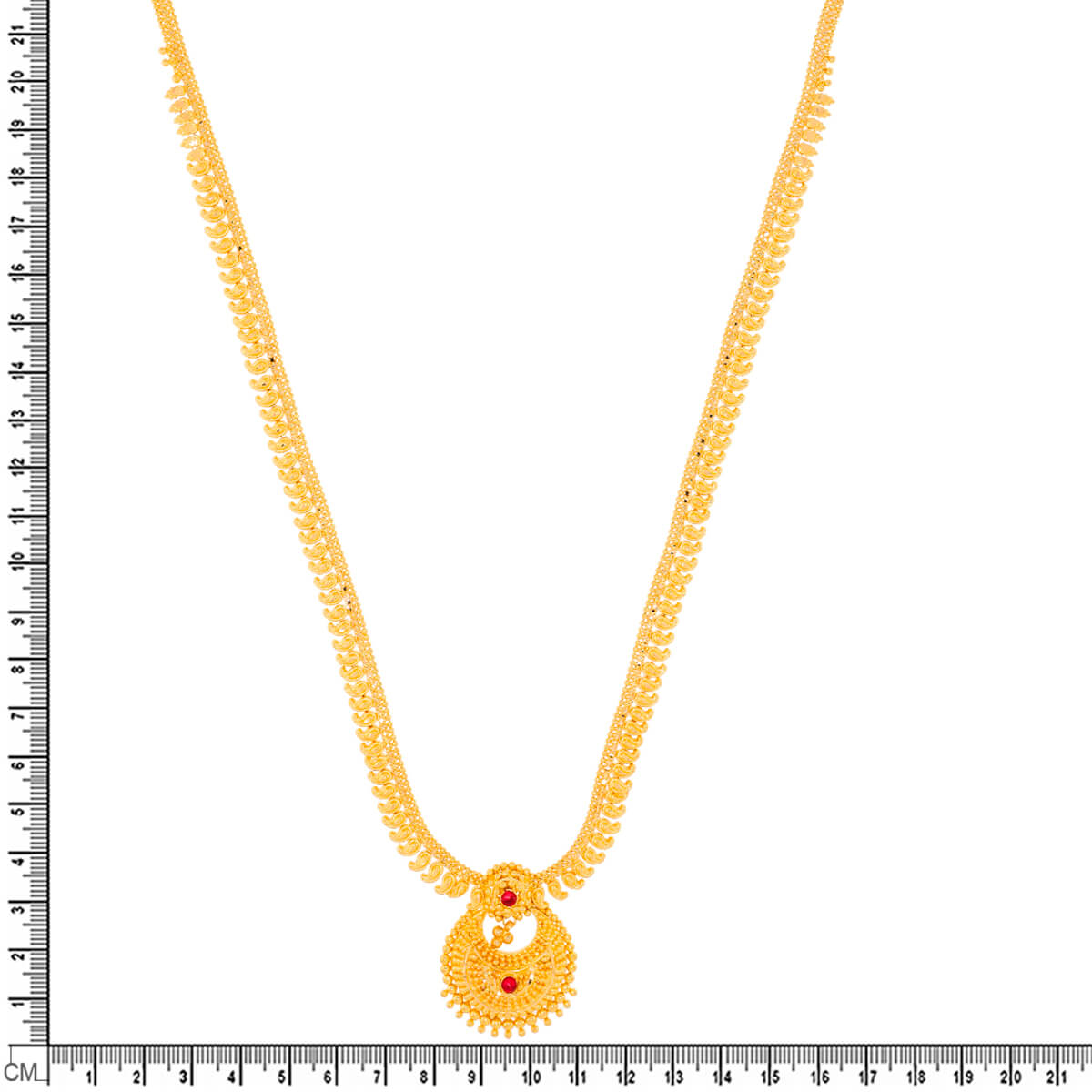Effortless Glow Long Gold Necklace
