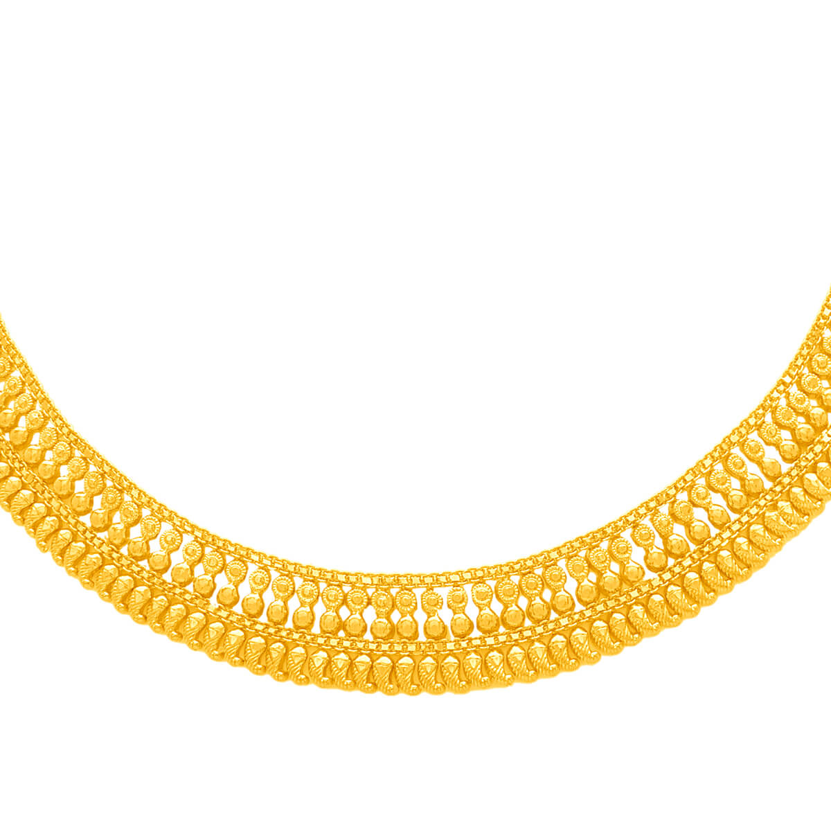 Simply Radiance Gold Short Necklace