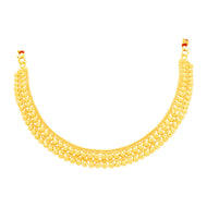 Radiant Classic Gold Short Necklace