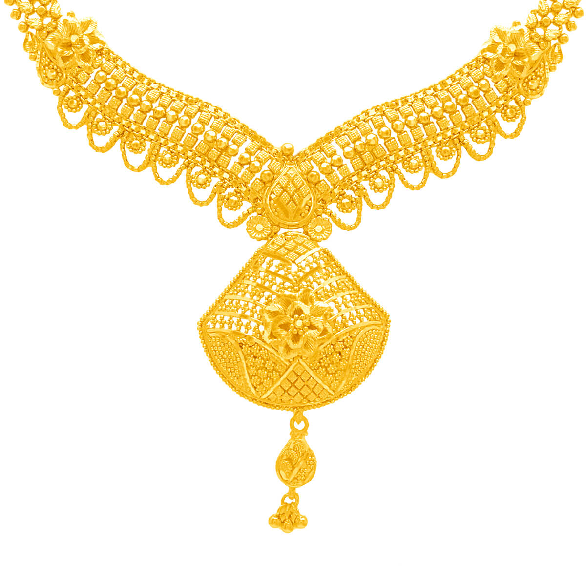 Marvelous Gleam Gold Short Necklace