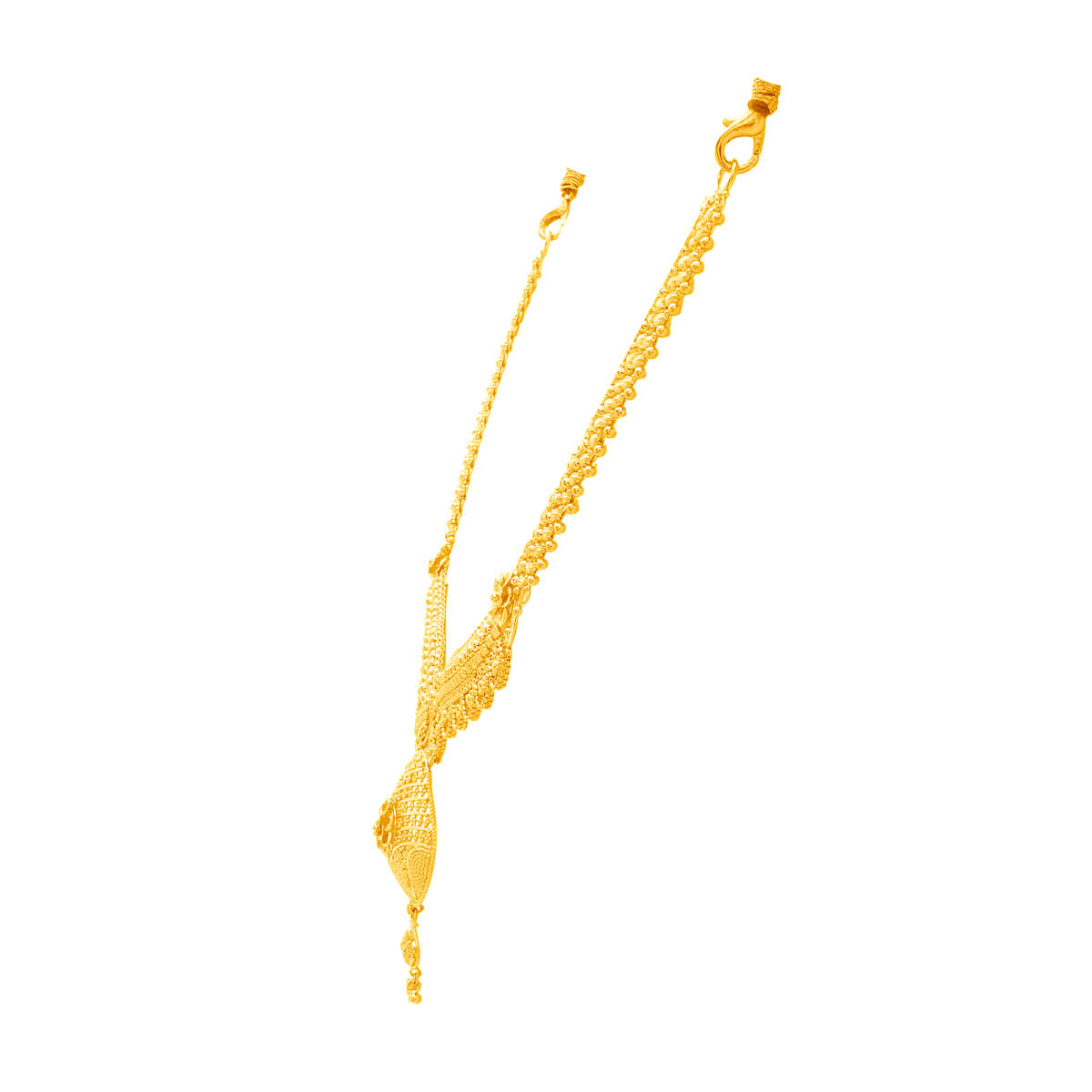 Marvelous Gleam Gold Short Necklace