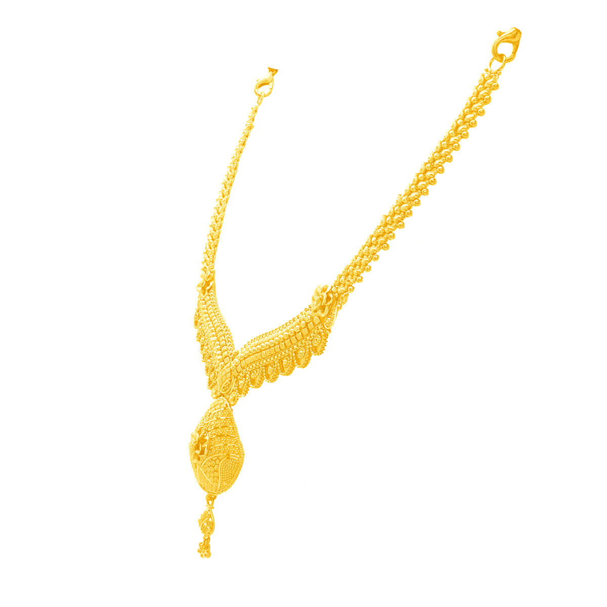 Marvelous Gleam Gold Short Necklace
