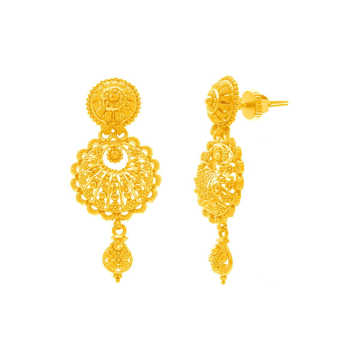 Marvelous Gleam Gold Short Necklace