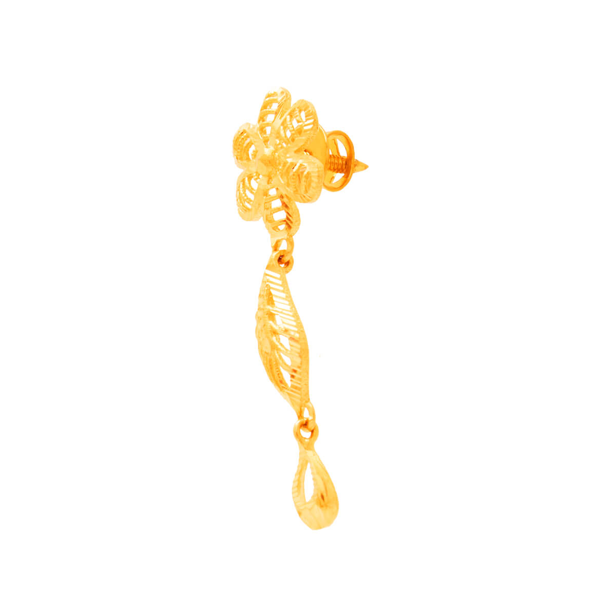 Blooming Spendour Gold Short Necklace