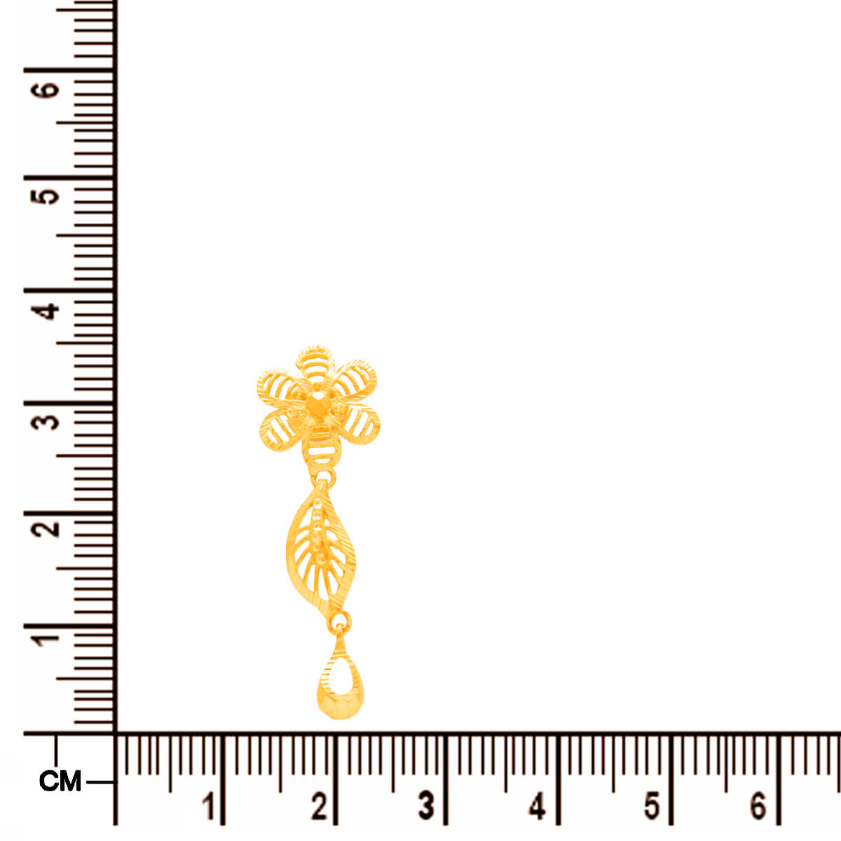 Blooming Spendour Gold Short Necklace