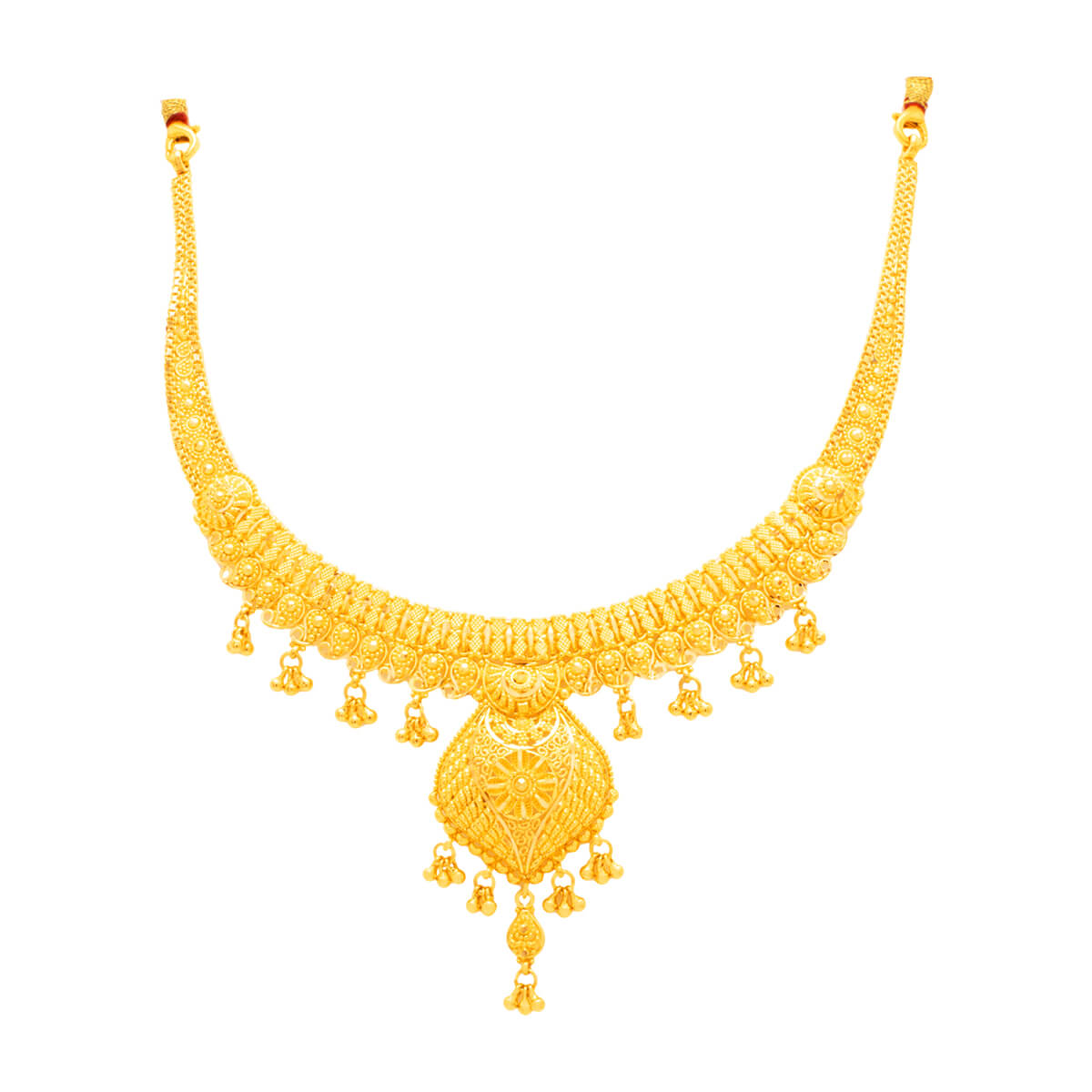 Marvelous Grace Gold Short Necklace